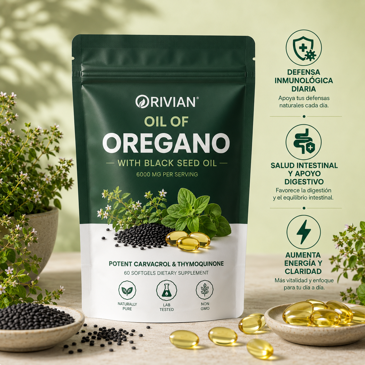 Aceite de Orégano Orivian®