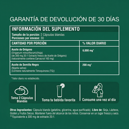 Aceite de Orégano Orivian®